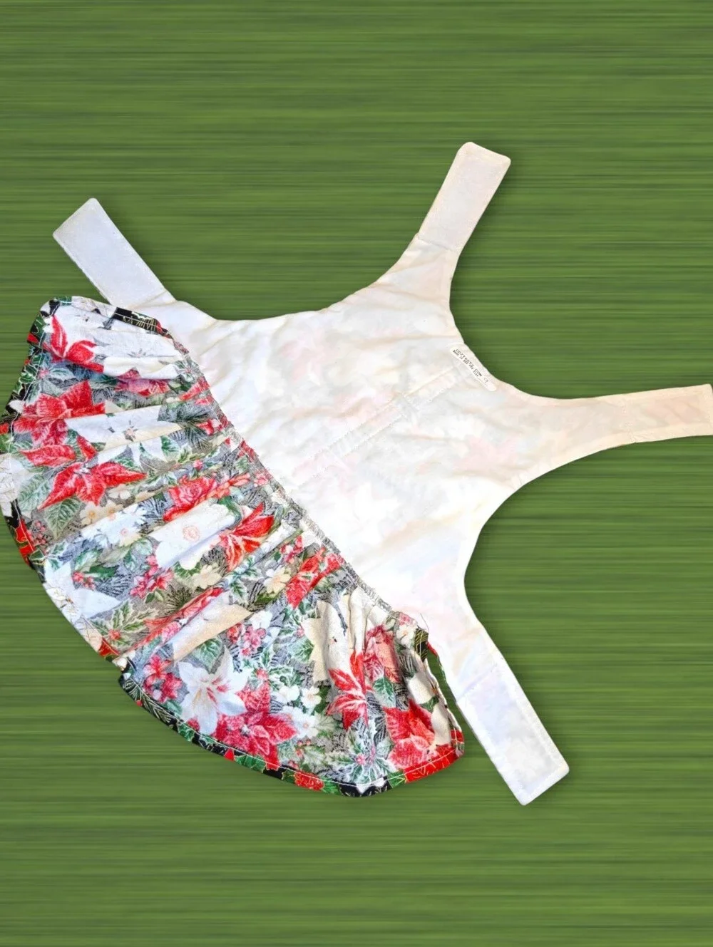 COZYPETZ Christmas Poinsettia Floral Dog Dress
